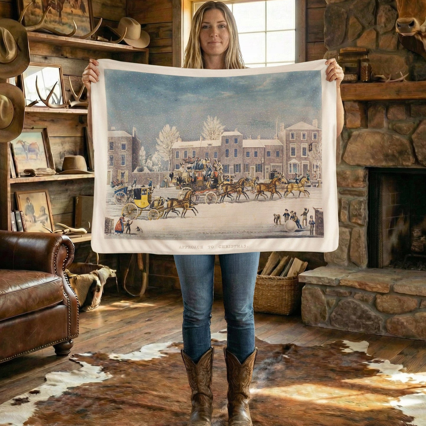 Heritage 1 - Sherpa Fleece Blanket