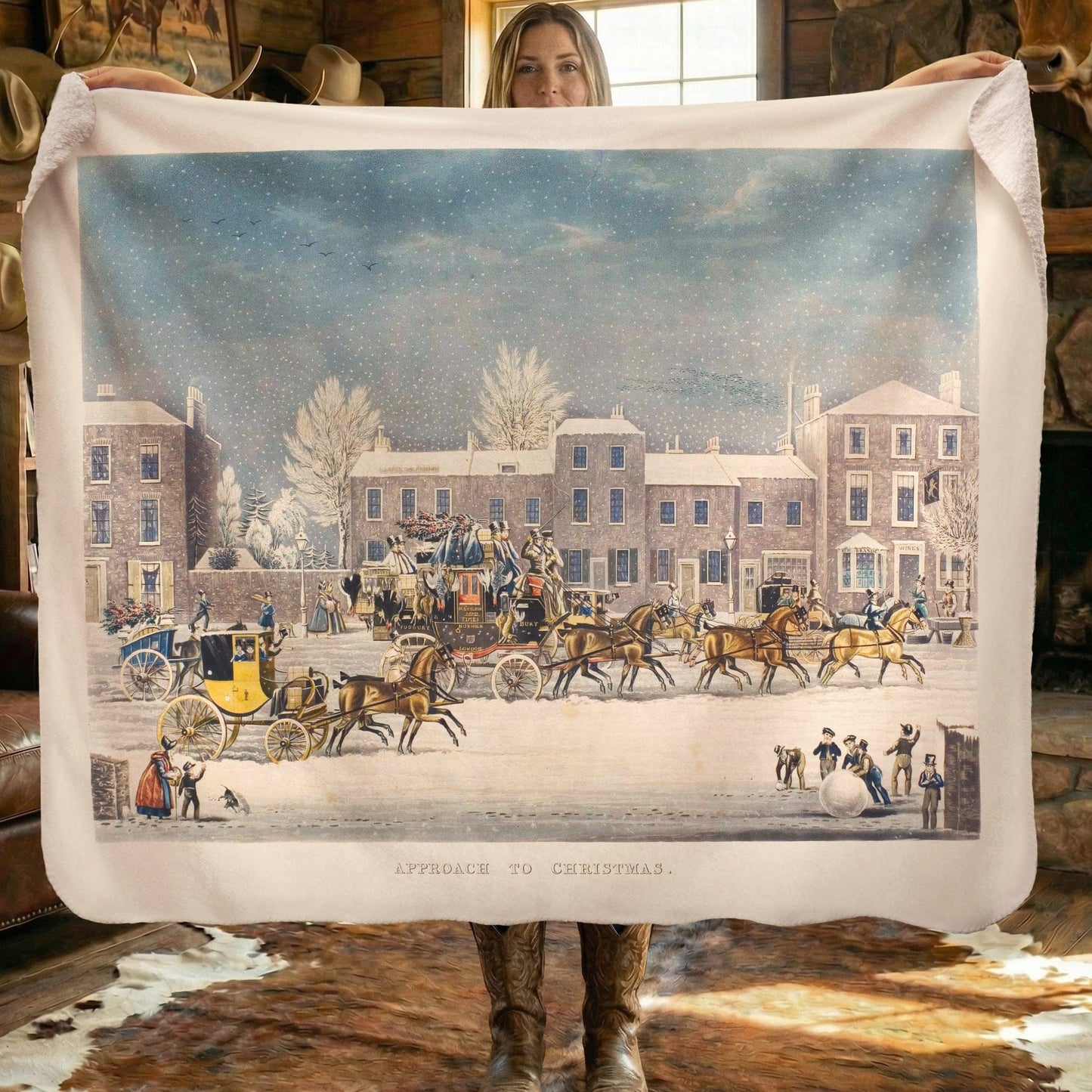 Heritage 1 - Sherpa Fleece Blanket