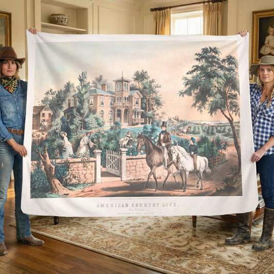 Heritage 2 - Sherpa Fleece Blanket