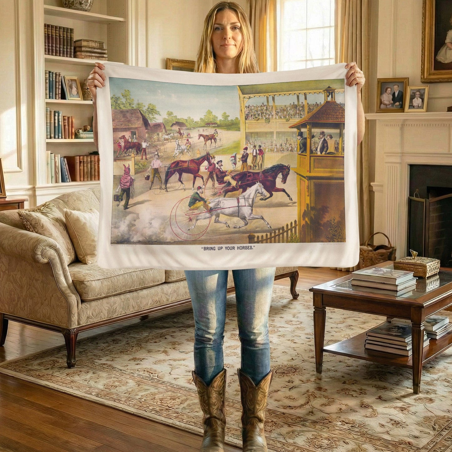 Heritage 5 - Sherpa Fleece Blanket