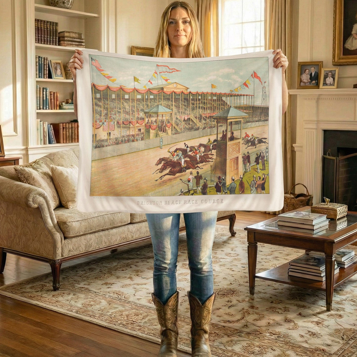 Heritage 6 - Sherpa Fleece Blanket