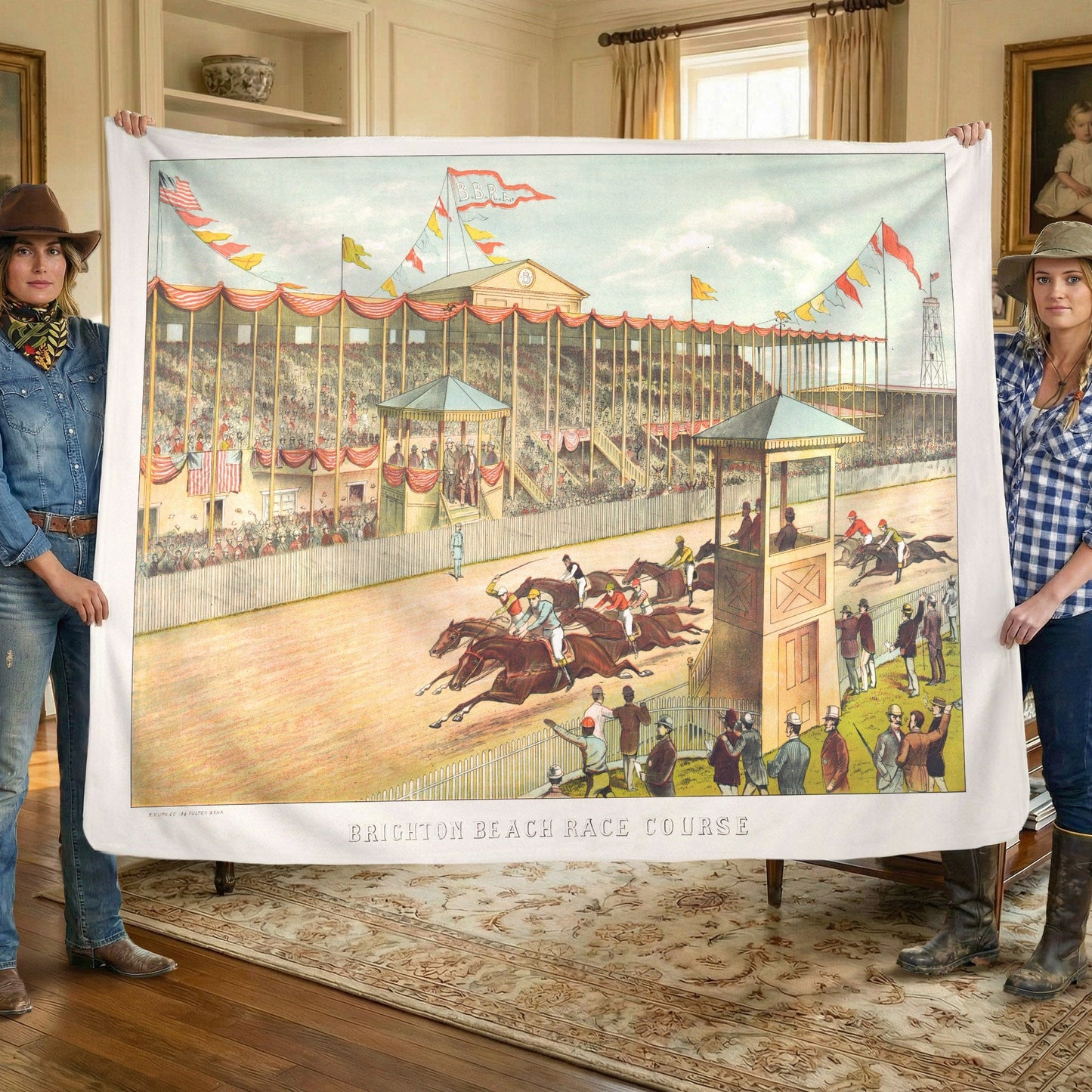 Heritage 6 - Sherpa Fleece Blanket