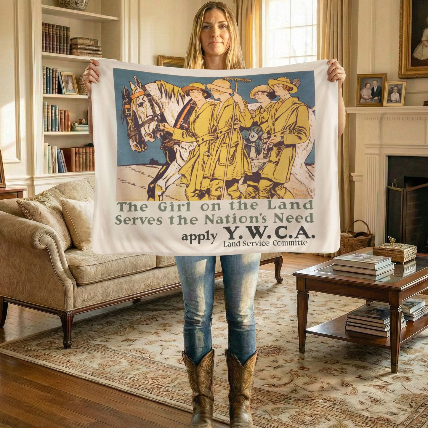 Heritage 8 - Sherpa Fleece Blanket