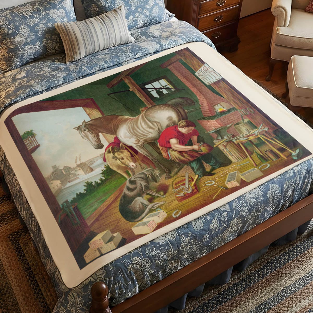 Heritage 8 - Sherpa Fleece Blanket