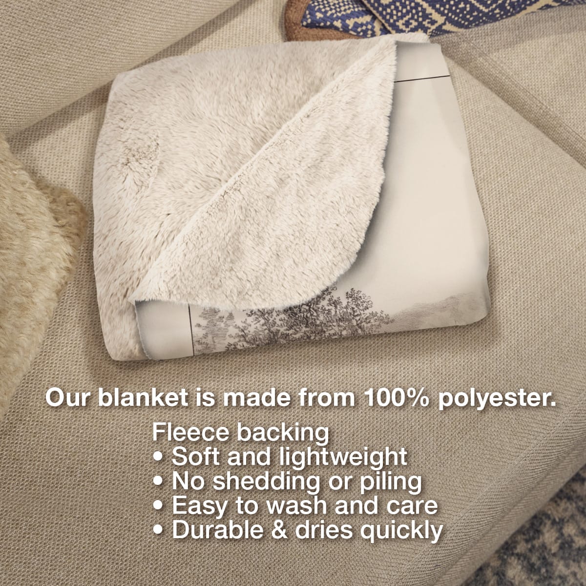 Horse Stampss Australia - Sherpa Fleece Blanket