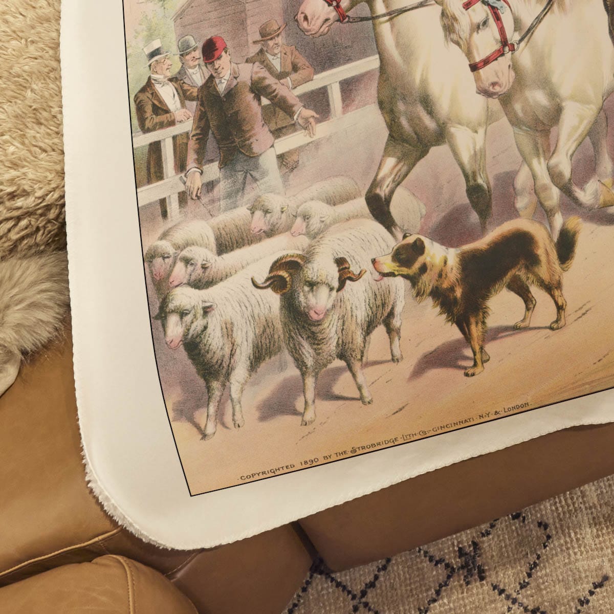 Heritage 4 - Sherpa Fleece Blanket