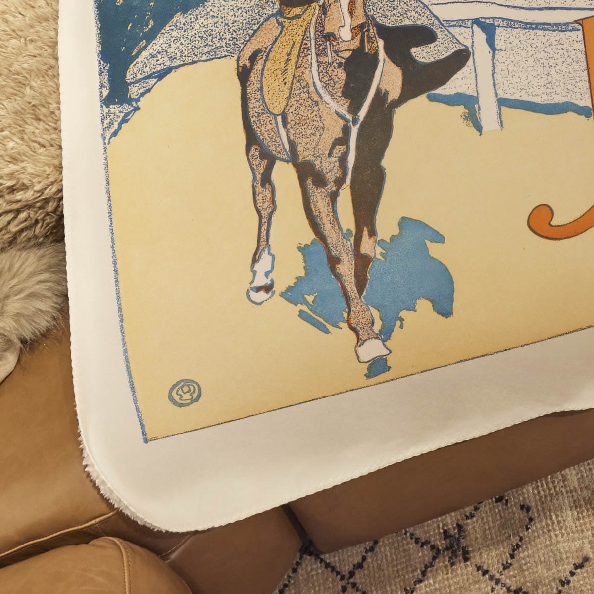 Poster Harper's Weekly 3 - Sherpa Fleece Blanket