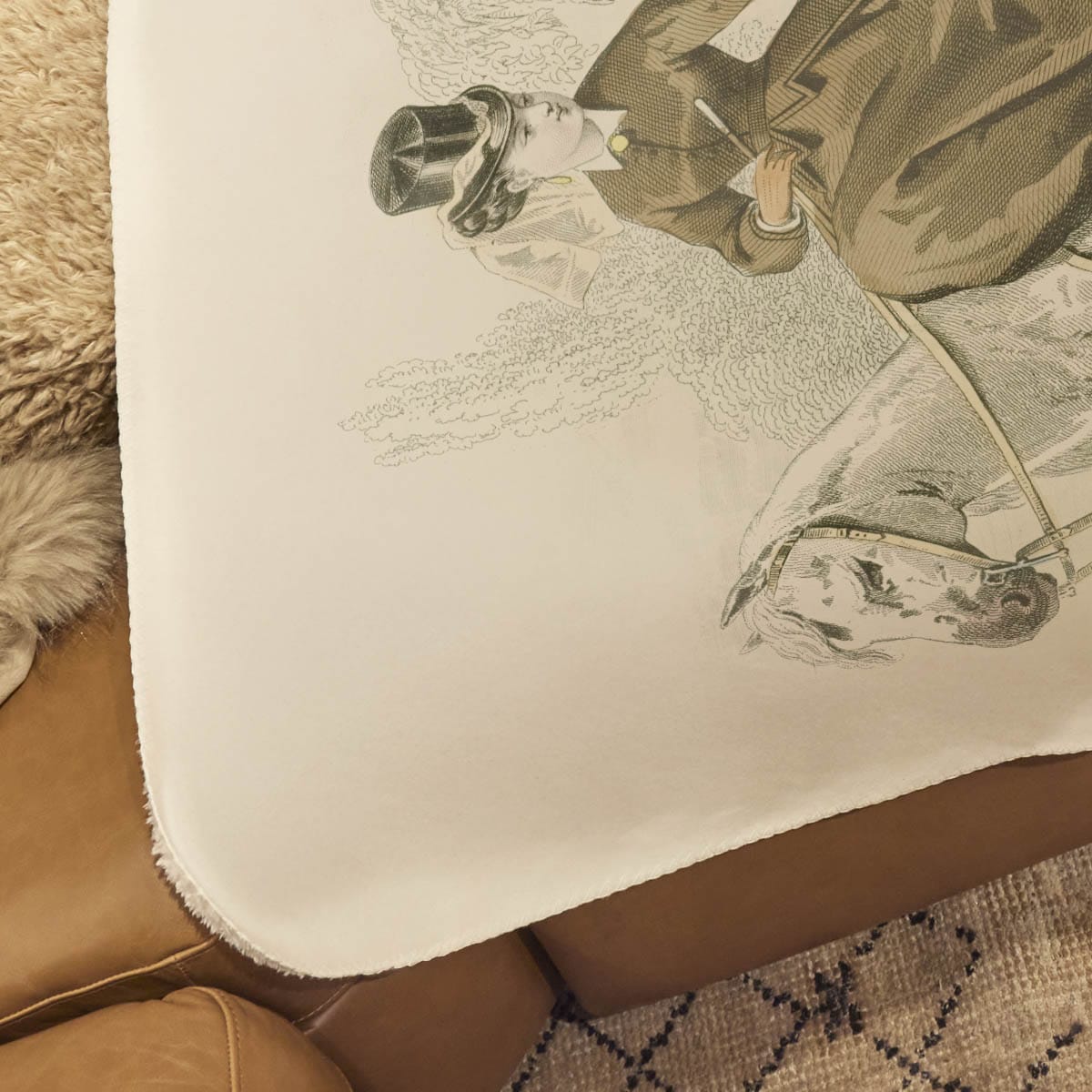 Journal des Demoiselles - Sherpa Fleece Blanket