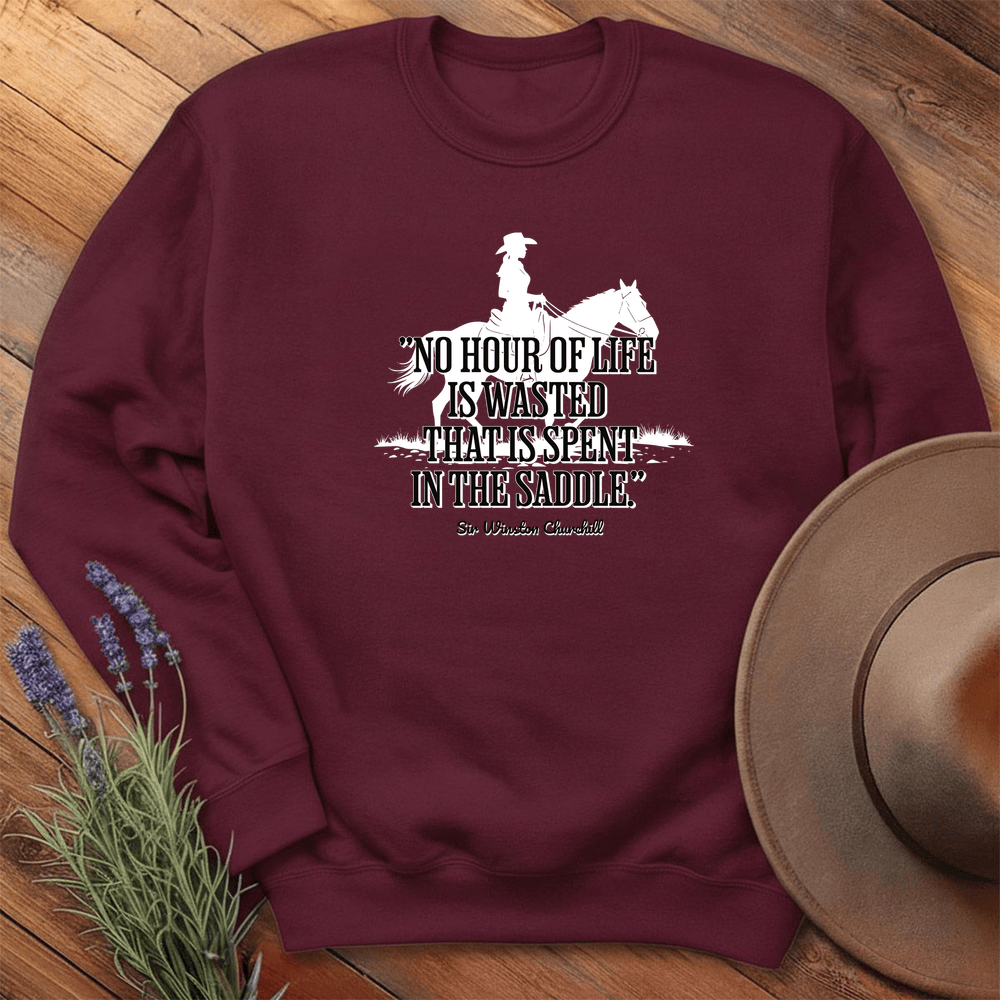 Sir Winston Churchill - Sweatshirt - Maroon