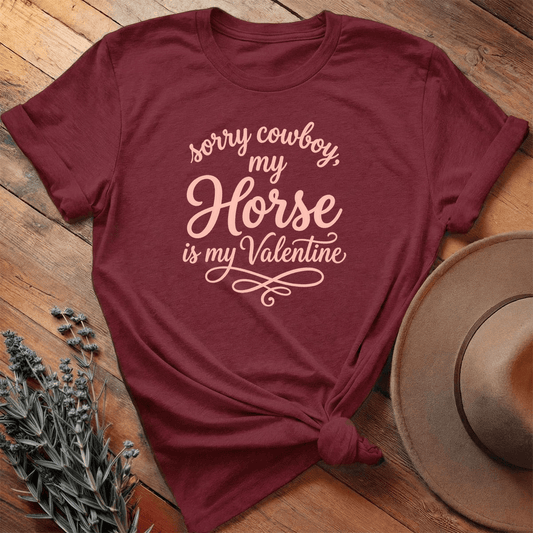 Sorry Cowboy - Maroon