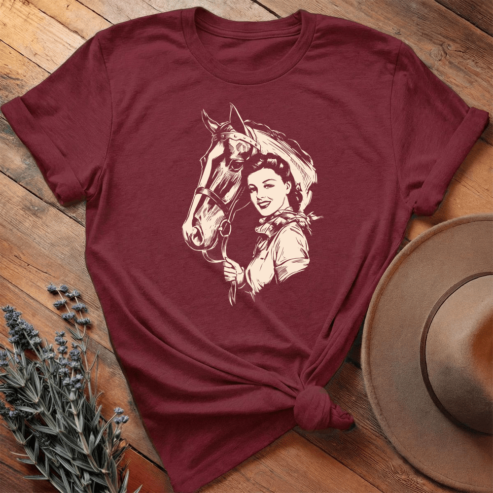 Vintage Art 4 - Premium Lightweight Tee - Maroon