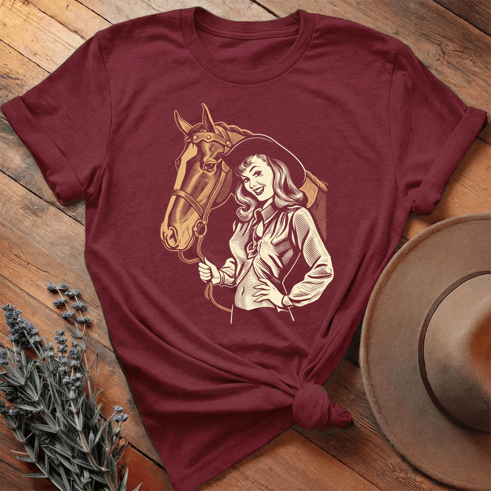 Vintage Art 9 - Premium Lightweight Tee - Maroon