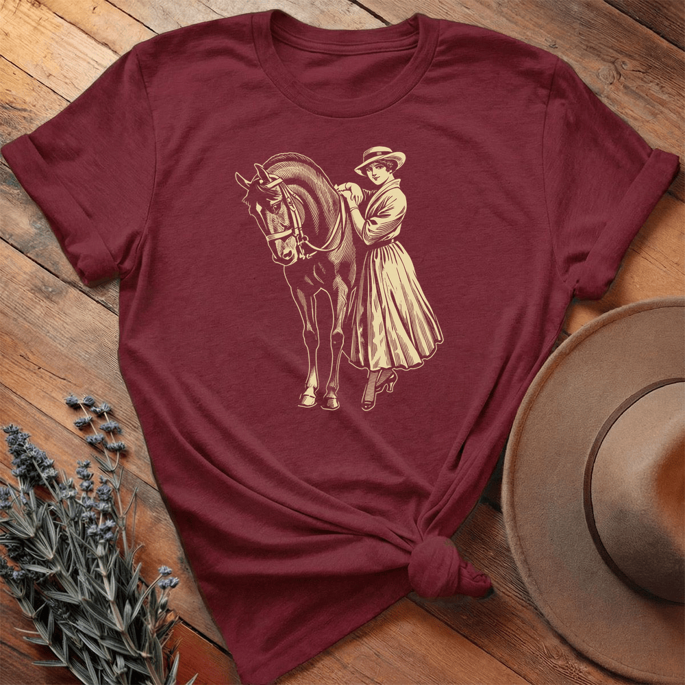 Vintage Art 1 - Premium Lightweight Tee - Maroon