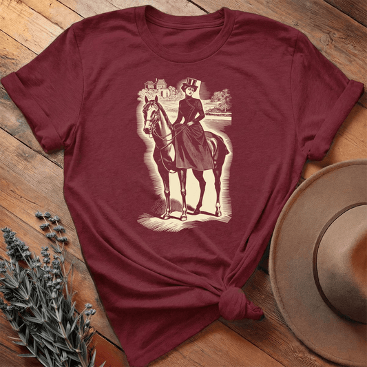 Vintage Art 11 - Premium Lightweight Tee - Maroon