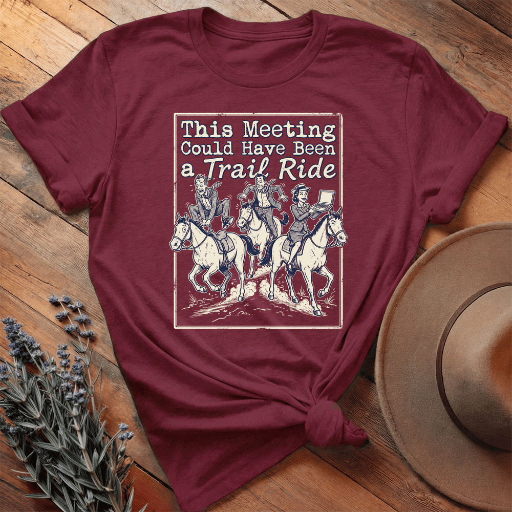 Meeting - Premium Lightweight Tee - Maroon