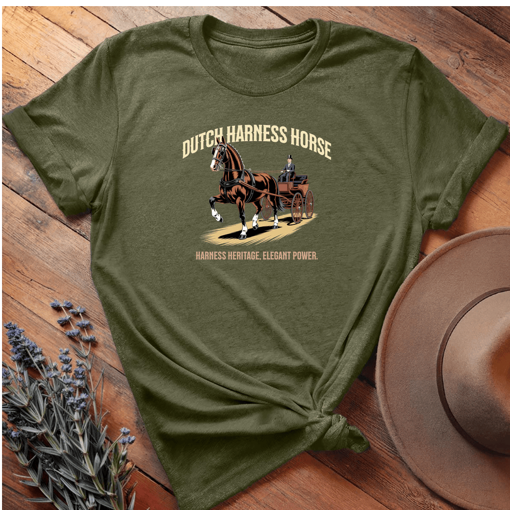 Breed Spirit, Dutch Harness Horse - Military Green