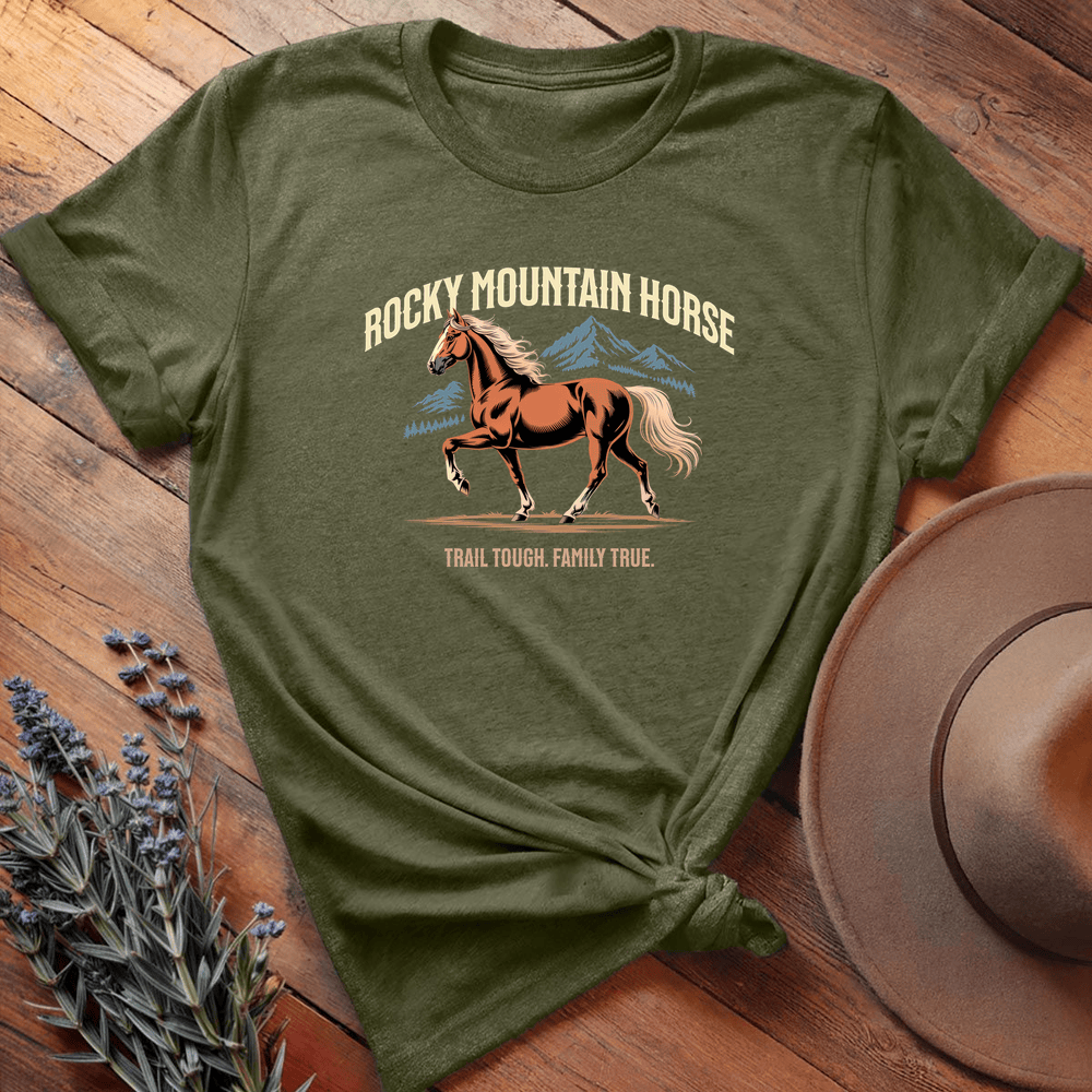 Breed Spirit, Rocky Mountain Horse Correct - Military Green
