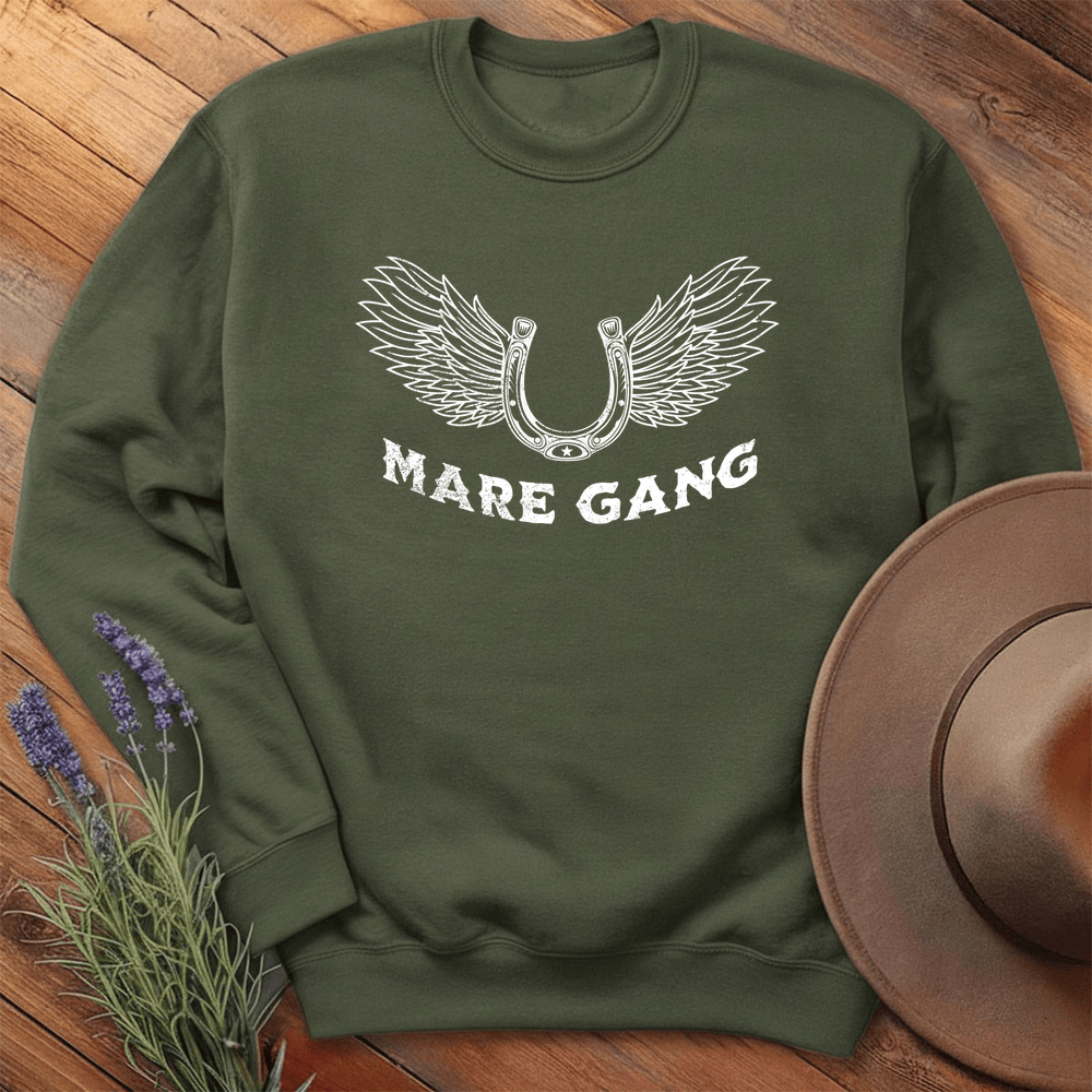 Mare Gang - Sweatshirt - Military Green
