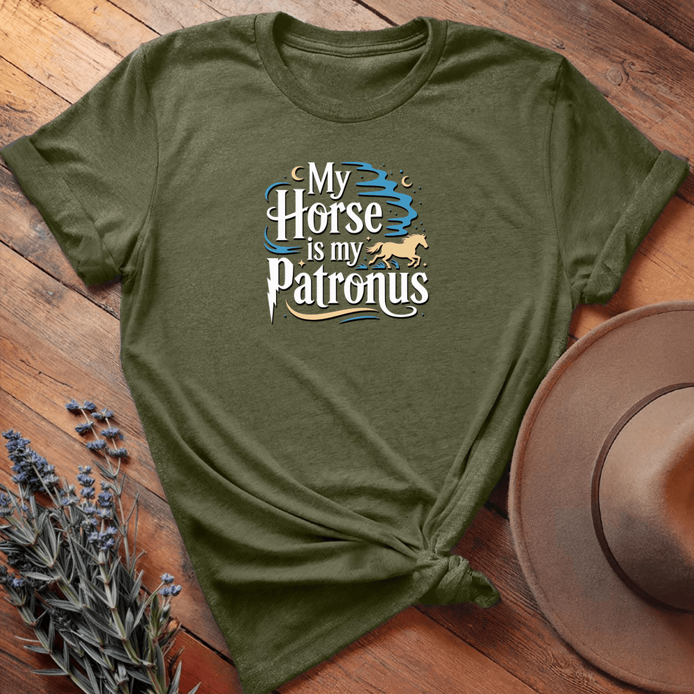 My Horse Is My Patronus - Military Green