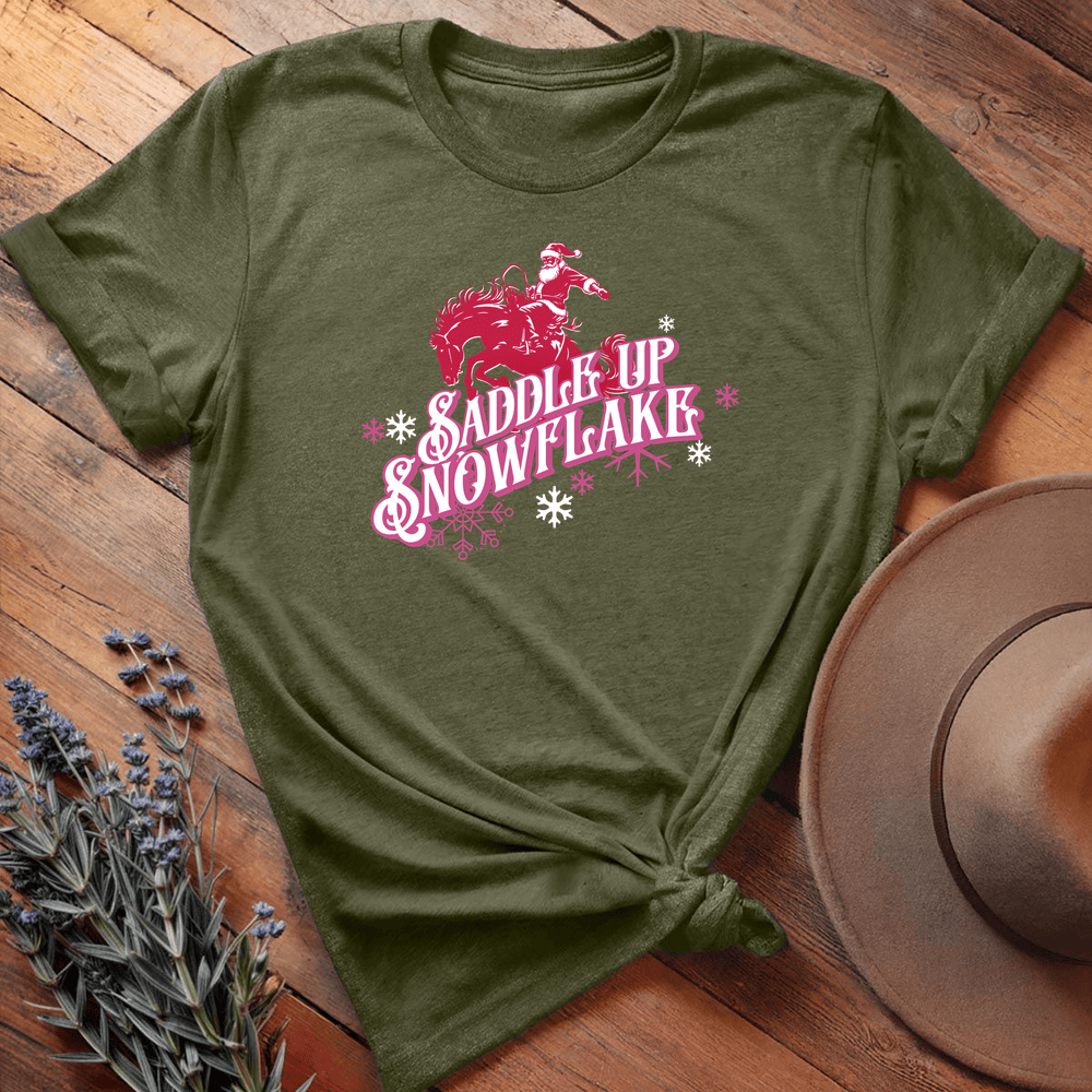 Saddle up Santa - Military Green