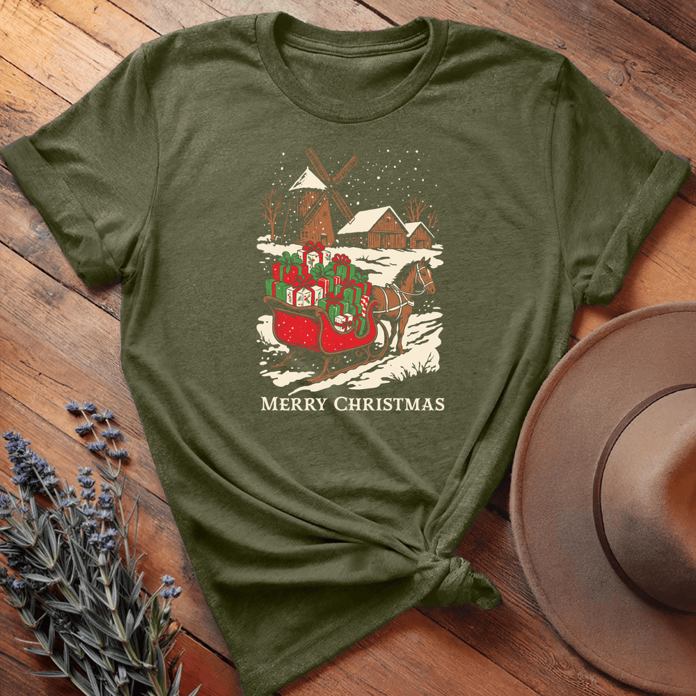 Merry Christmas 4 - Military Green