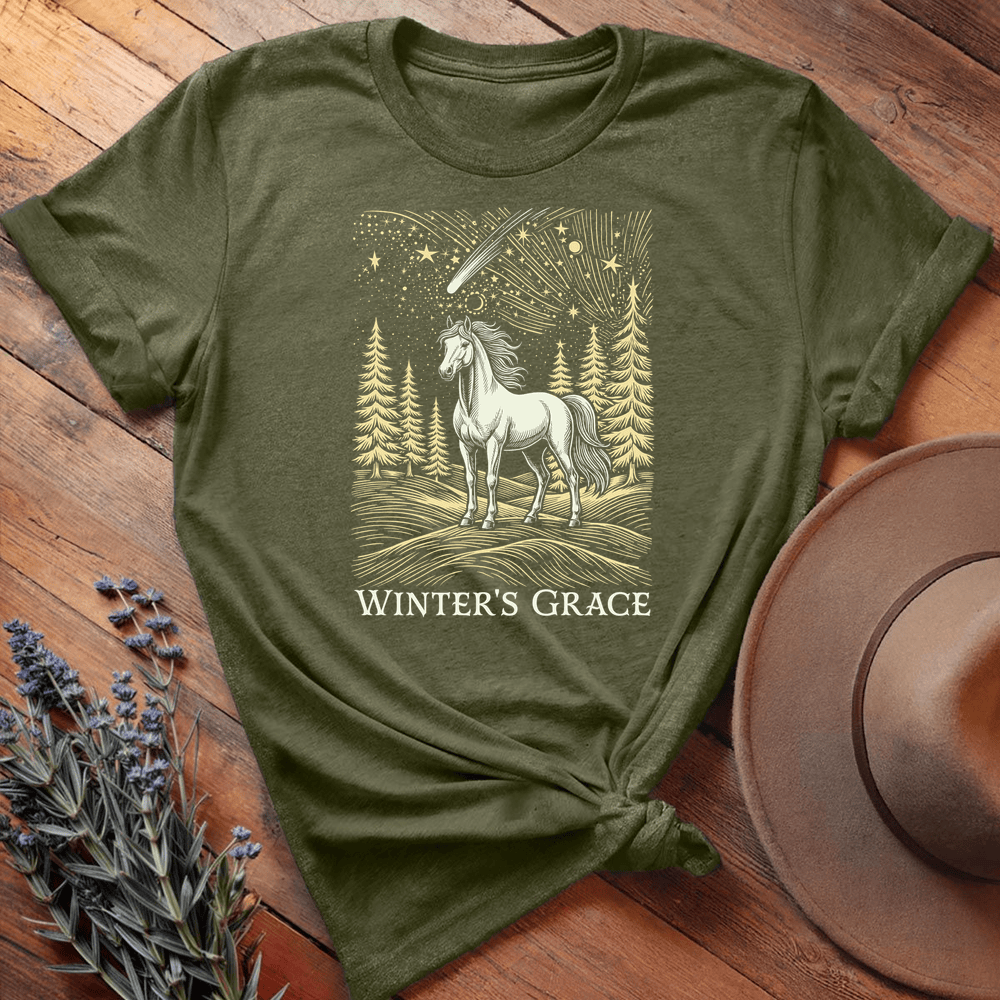 Winter's Grace - Military Green