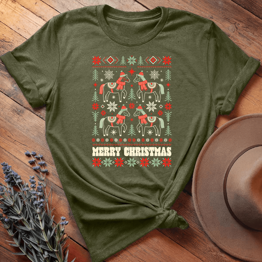 Merry Christmas 1 - Military Green