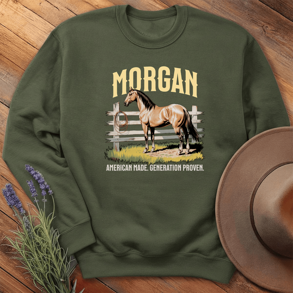 Breed Spirit, Morgan - Sweatshirt - Military Green