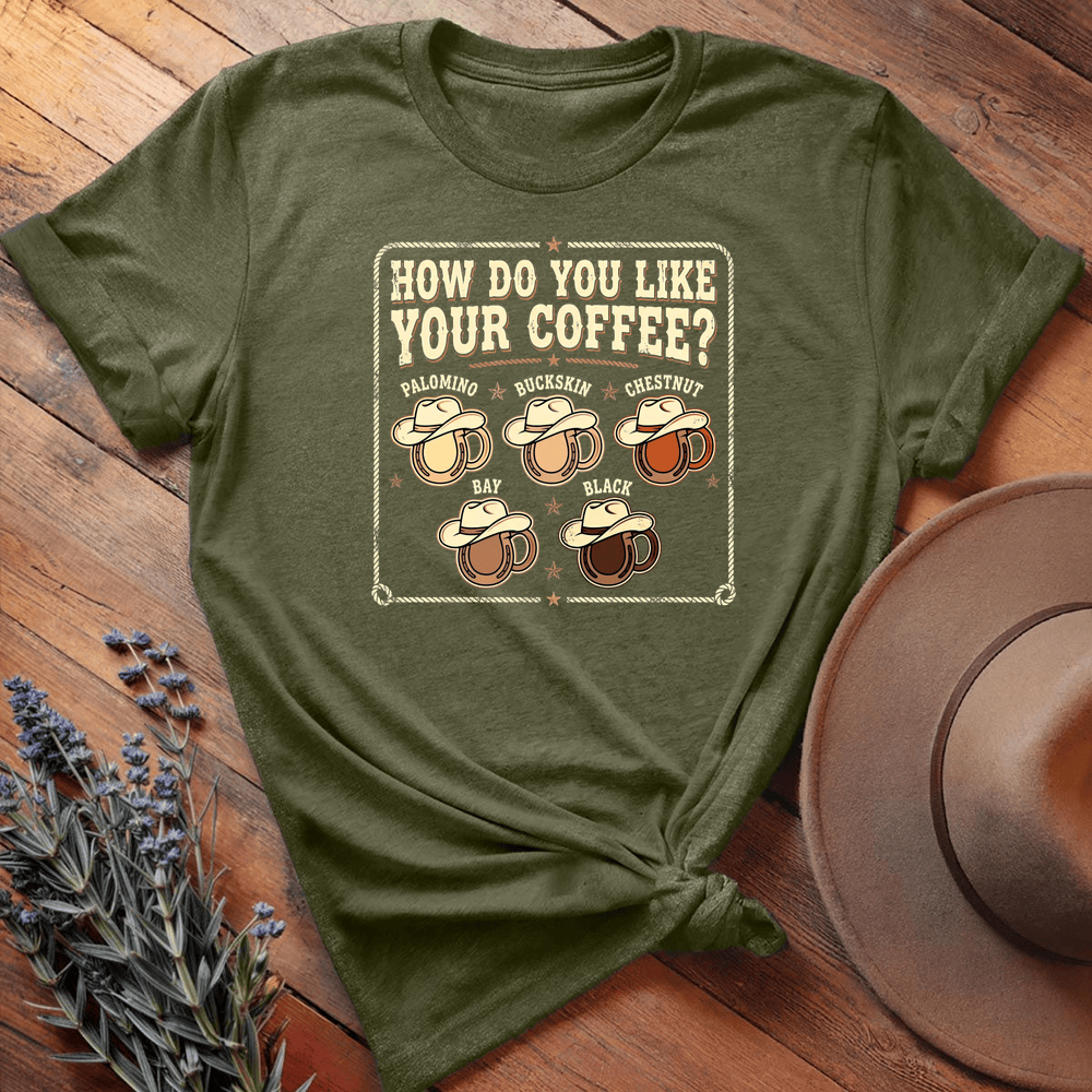 Coffee Horse Colors - Military Green