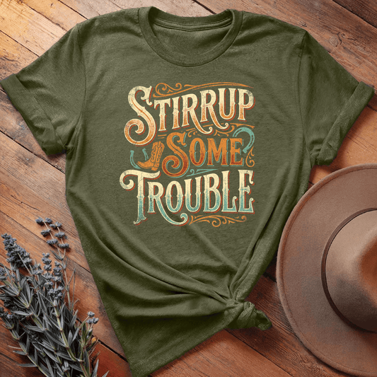 Stirrup Some Trouble - Military Green