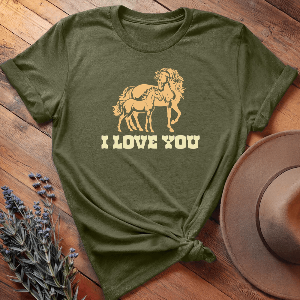 Mare & Foal - Military Green