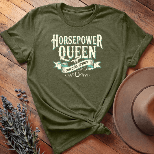 Horsepower Queen - Military Green