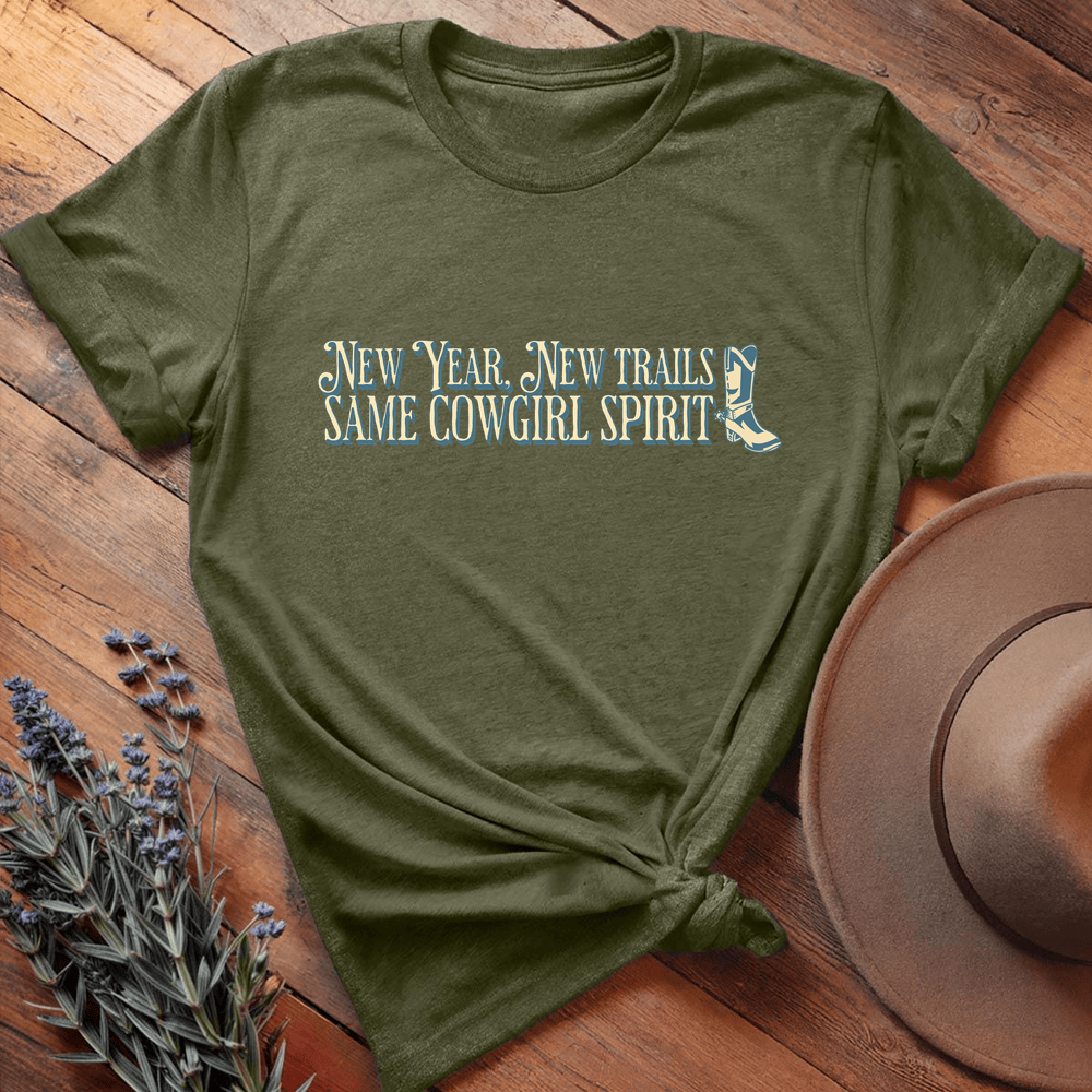 Same Cowgirl Spirit - Military Green