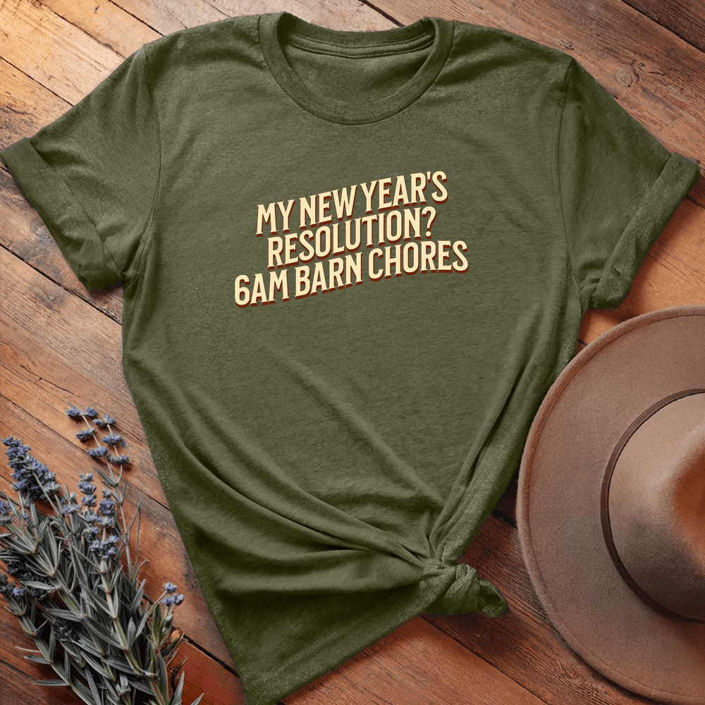 New Year's Resolution - Military Green