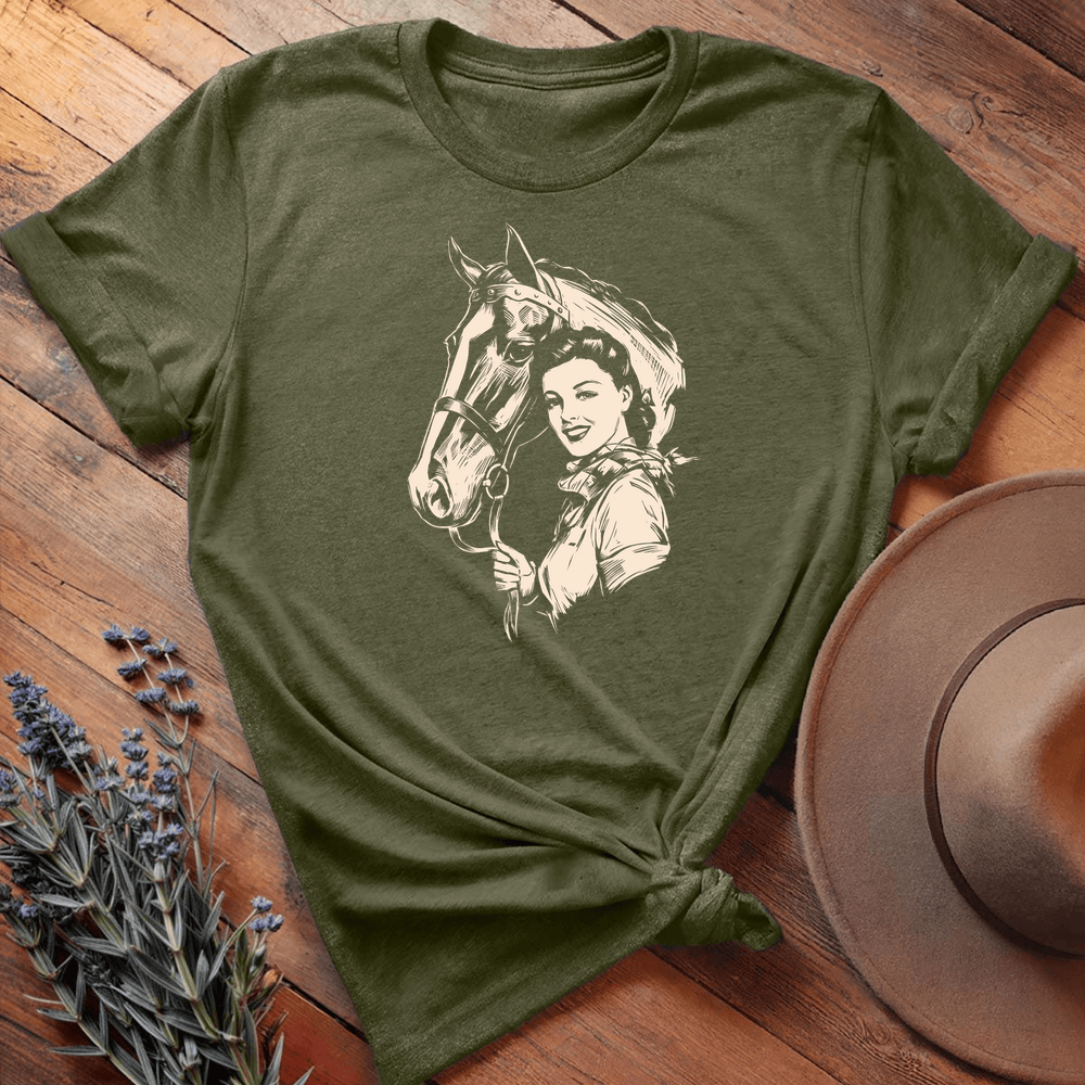 Vintage Art 4 - Military Green