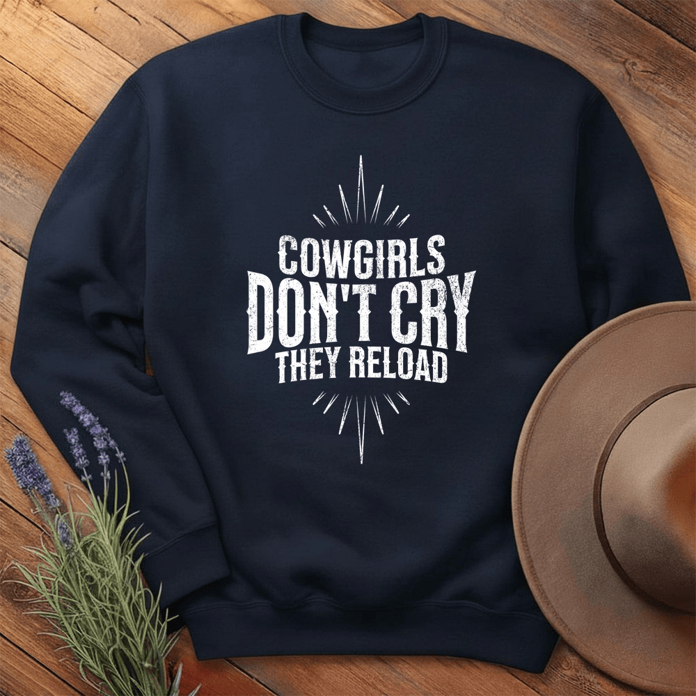 Cowgirls don't cry - Sweatshirt - Navy