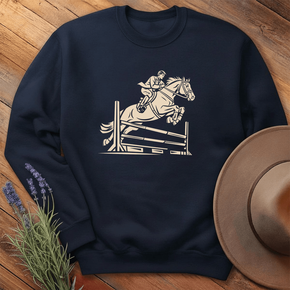Equestrian jump 2 - Sweatshirt - Navy