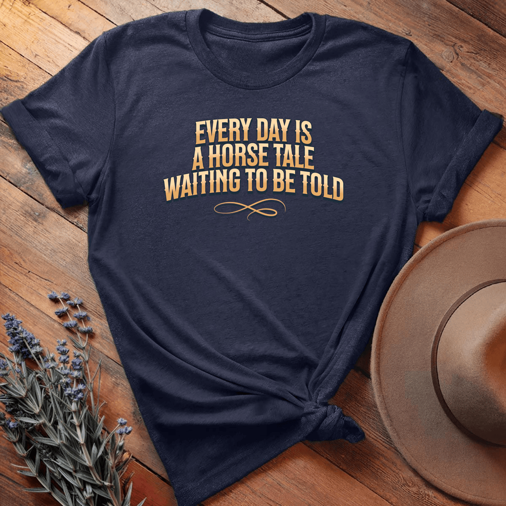 Every Day Is A Horse Tale - Navy