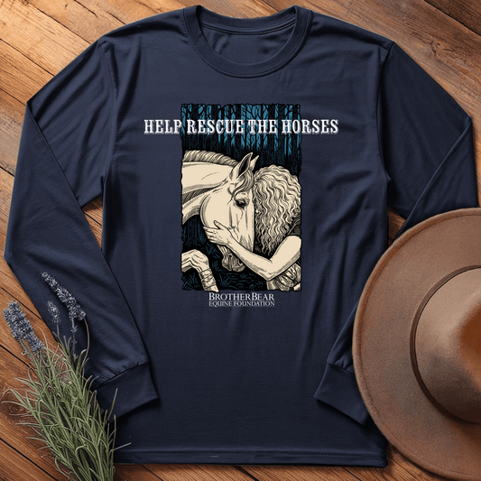 Brother Bear Shirt 2 - Long Sleeve - Navy