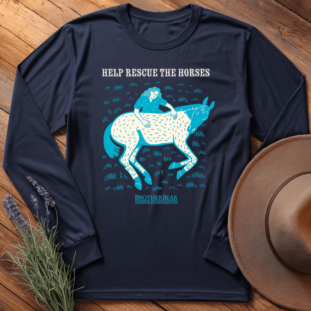 Brother Bear Shirt 4 - Long Sleeve - Navy