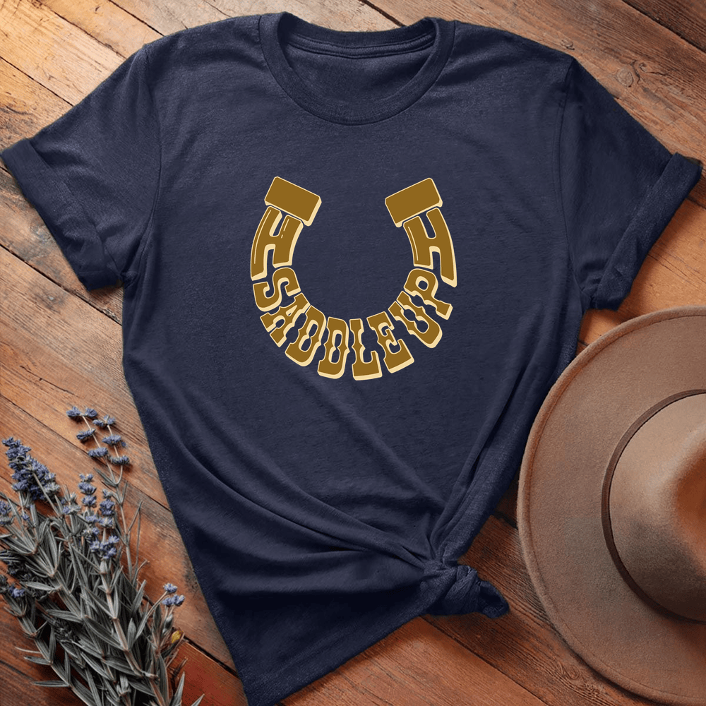 Saddle Up Graphic - Navy