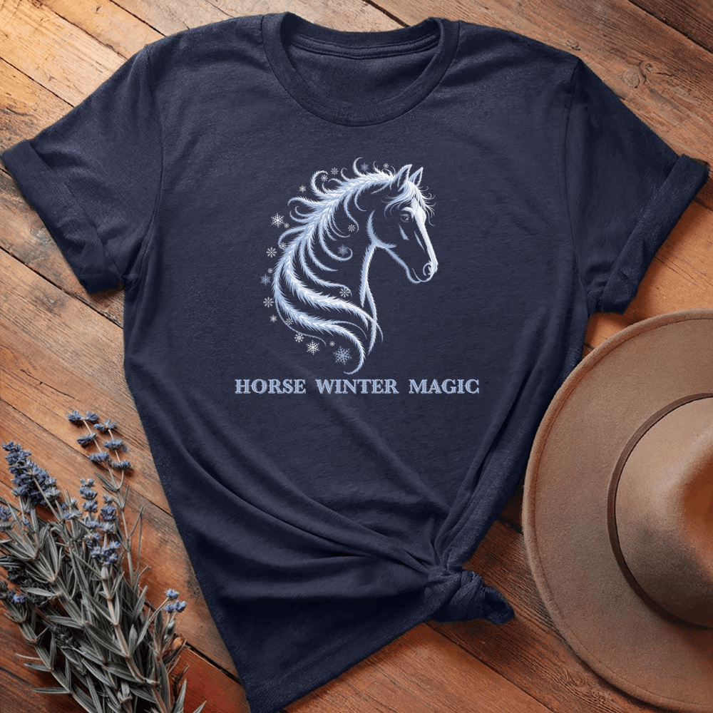 Horse Winter Magic 2 - Navy