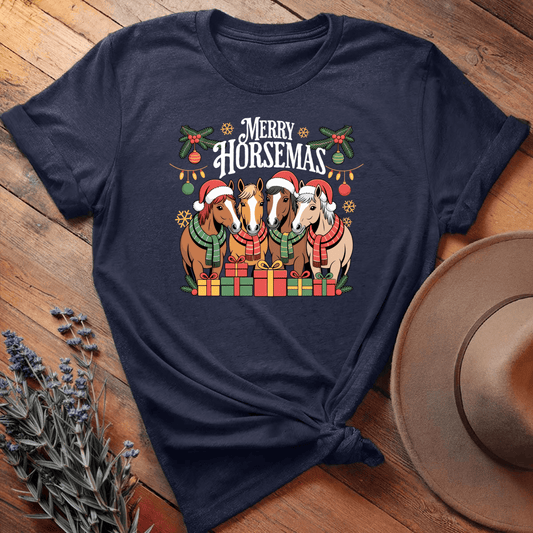 Merry Horsemas - Navy