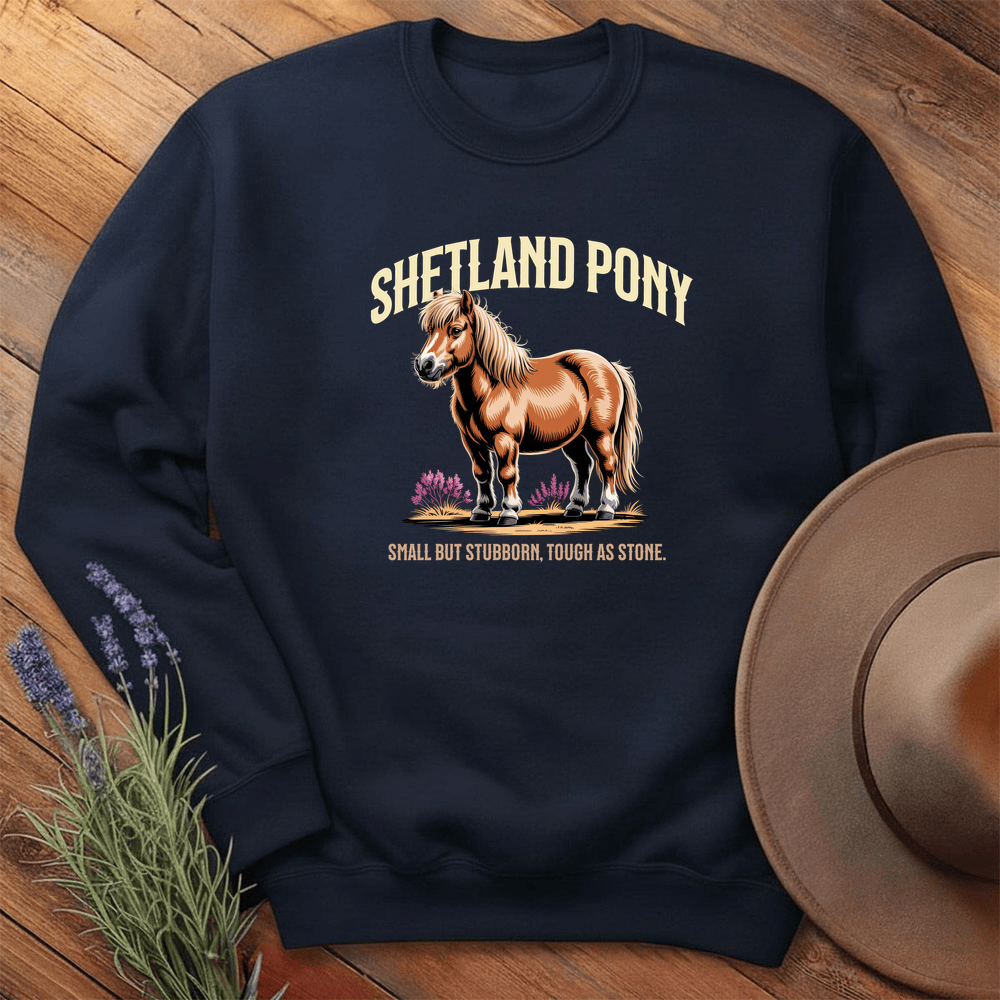 Breed Spirit, Shetland Pony - Sweatshirt - Navy