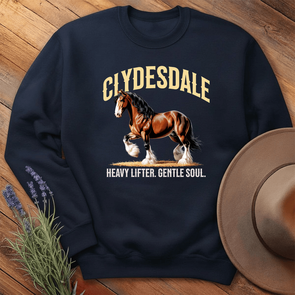 Breed Spirit, Clydesdale - Sweatshirt - Navy