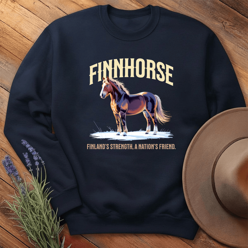 Breed Spirit, Finnhorse - Sweatshirt - Navy