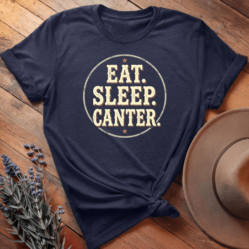 Eat Sleep Canter - Navy