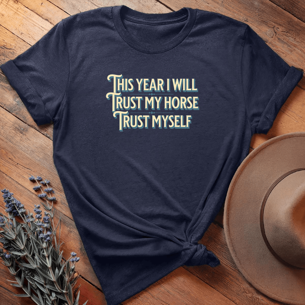 Trust My Horse - Navy