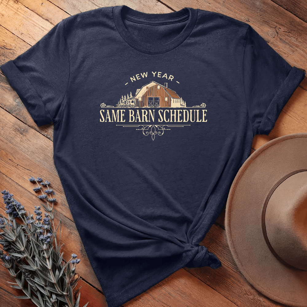 Same Barn Schedule - Navy