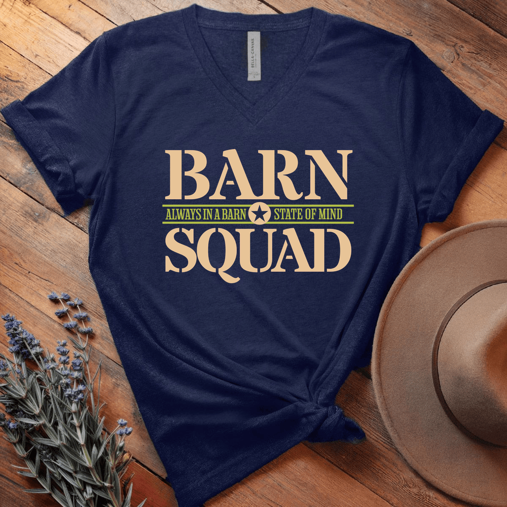 Barn Squad - V-neck - Navy